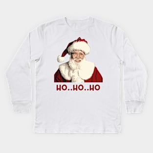 Funny Santa Nicolas Kids Long Sleeve T-Shirt